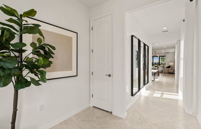 Welcoming foyer