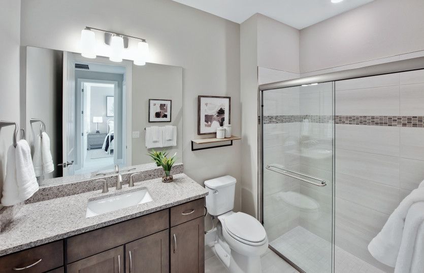 Secondary bathroom, perfect for guests