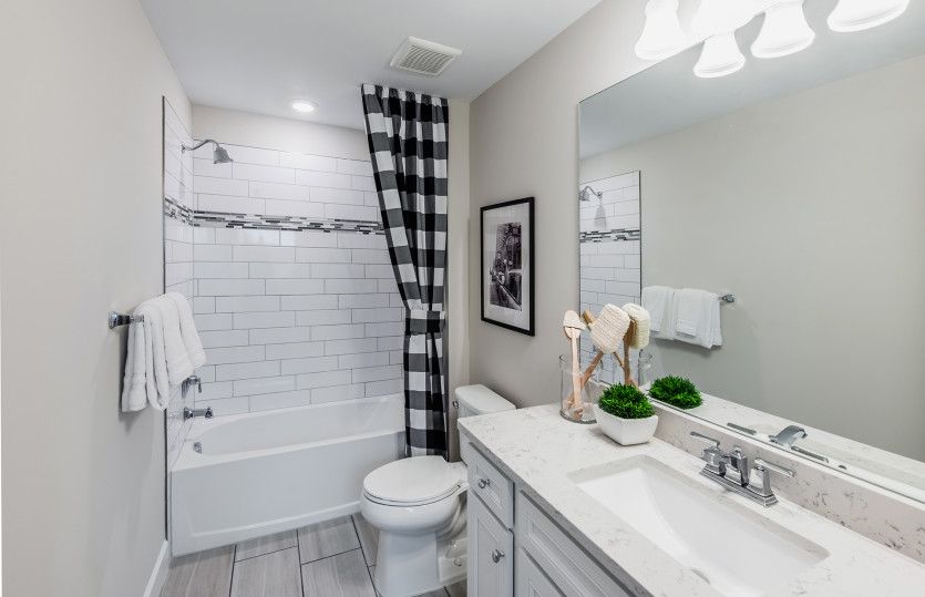 Secondary bathroom