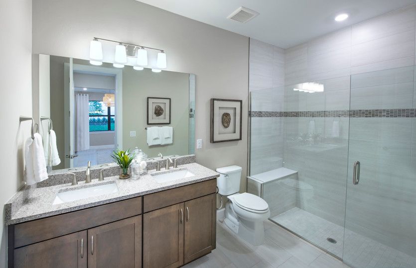 Dual sink vanity