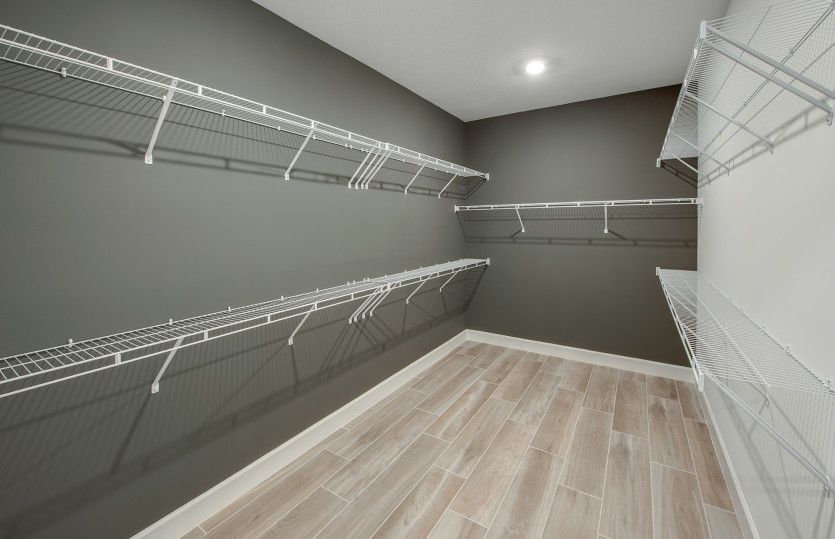 Owner's spacious walk-in closet