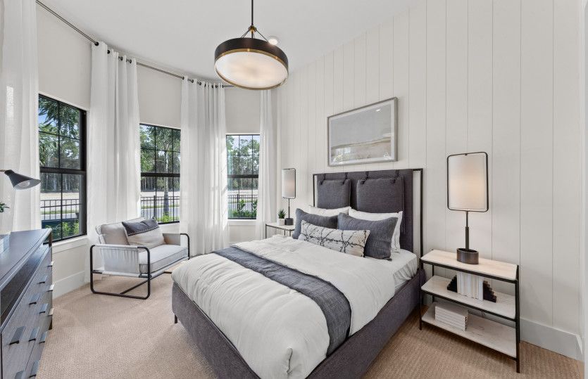 Secondary Bedroom with Charming Bay Window