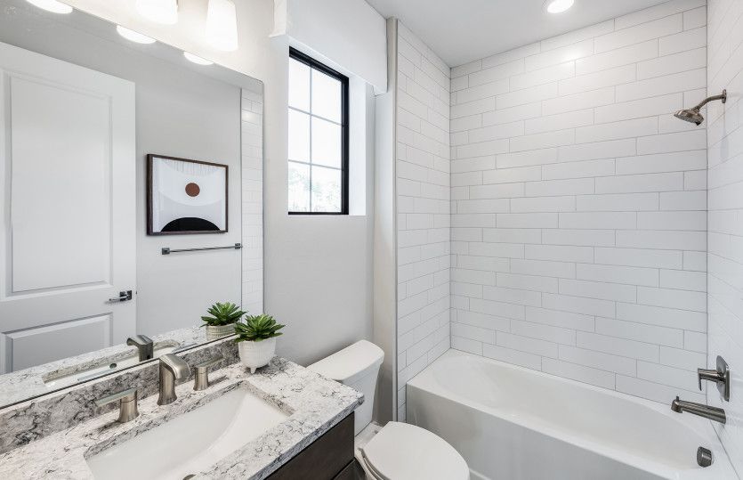 Secondary bathroom