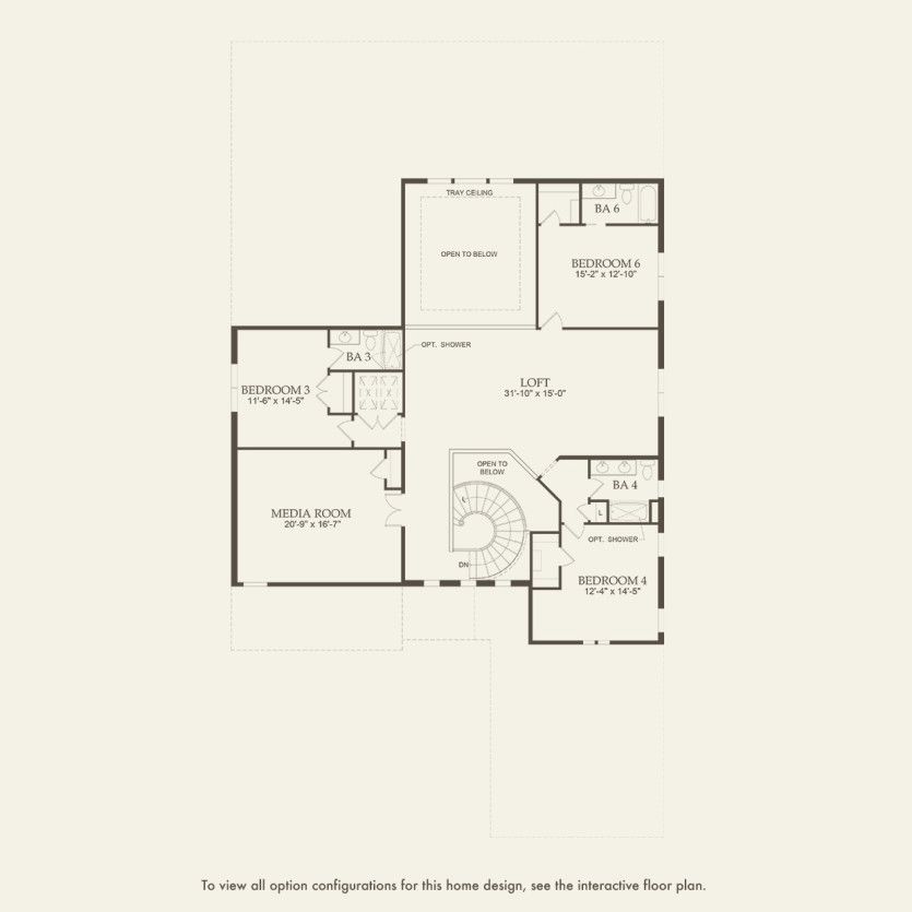 Second Floor 5 br / 5.5 ba