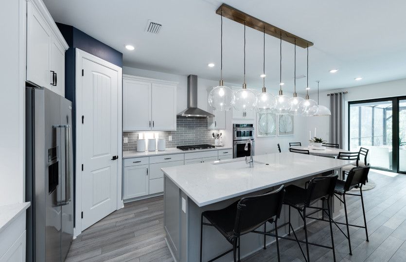 Kitchen with center island | Model Representation