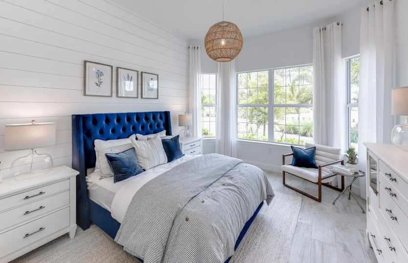 Secondary bedroom located in the front of the home