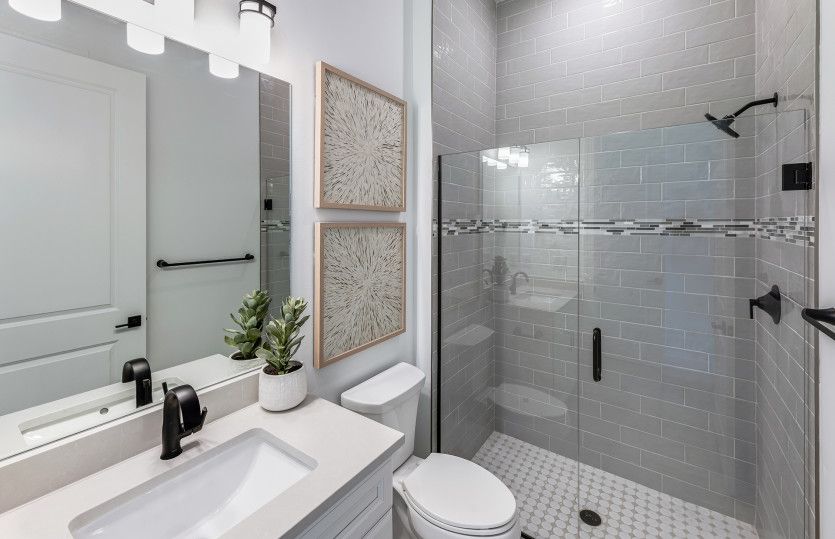 Secondary bathroom