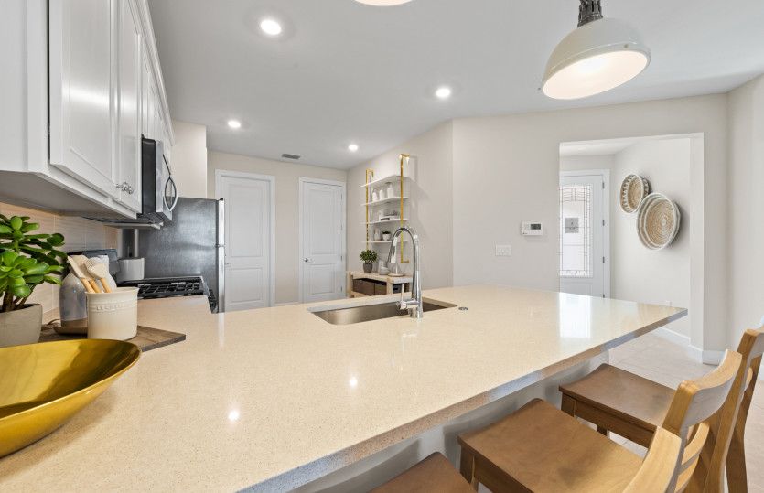 Bright and inviting kitchen