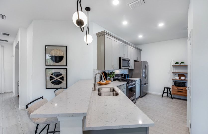 Designer finishes