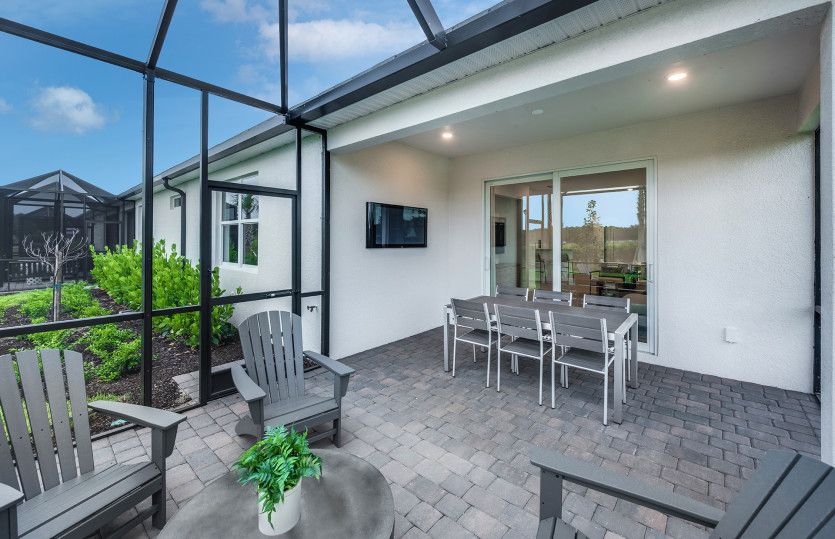 Extended screened-in lanai