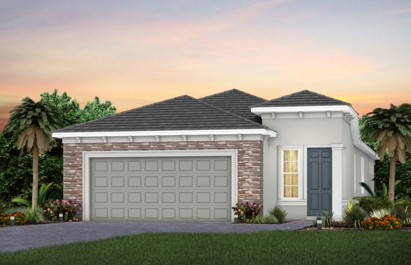 Exterior FM3 with optional stone
