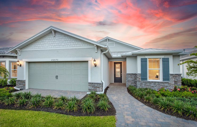 Exterior C2 with optional stone