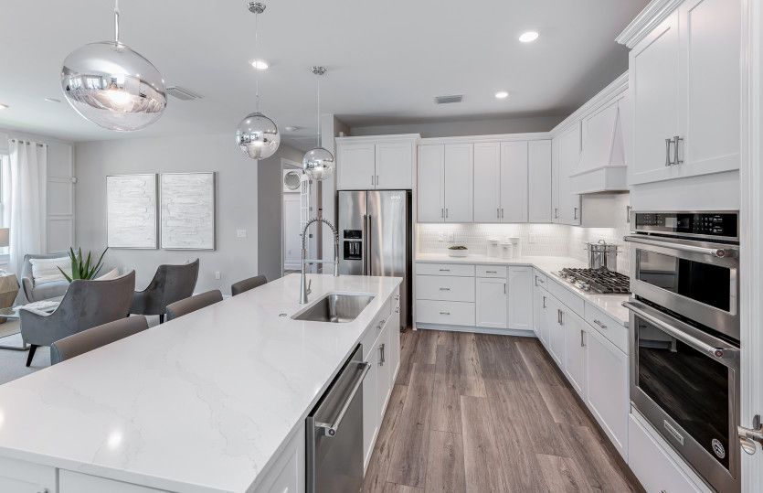 Ideal new home kitchen layout