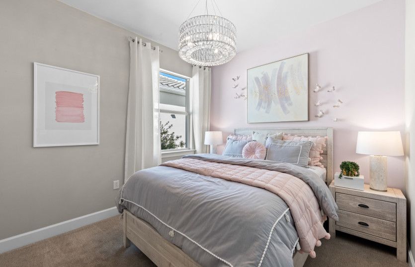 Bedroom 4 in lieu of golf cart garage