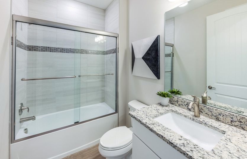 Secondary bathroom