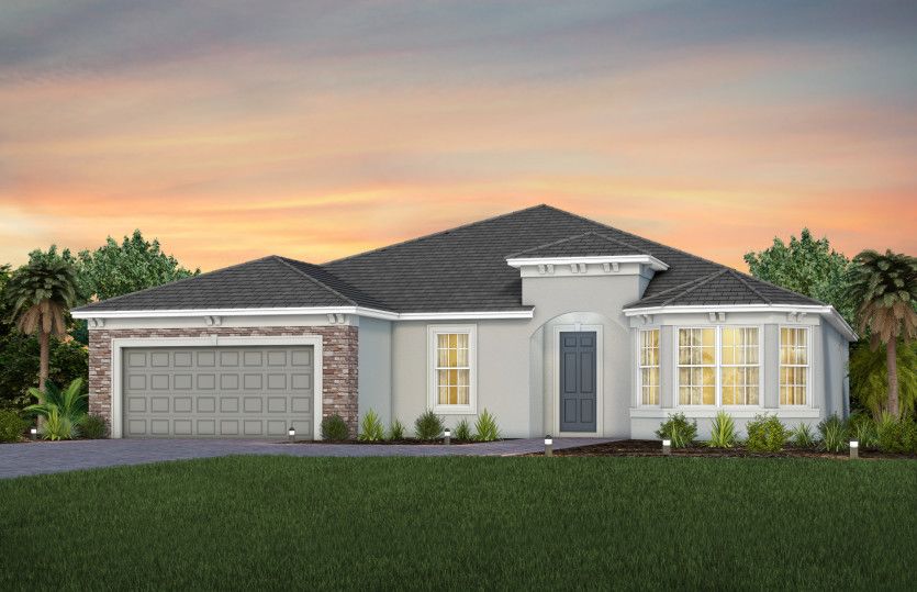 Exterior FM3 with optional stone