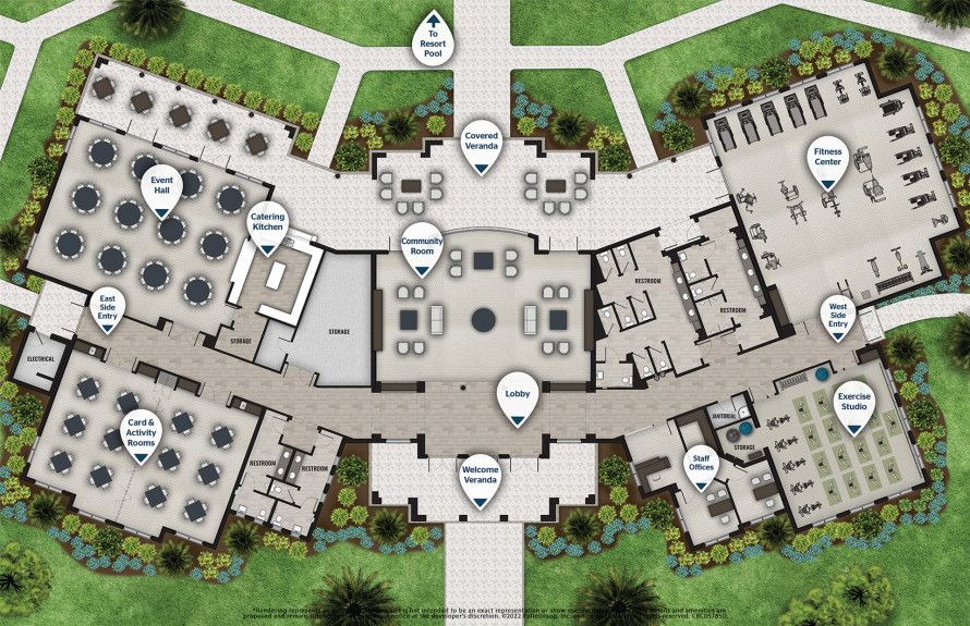 Clubhouse Floor Plan