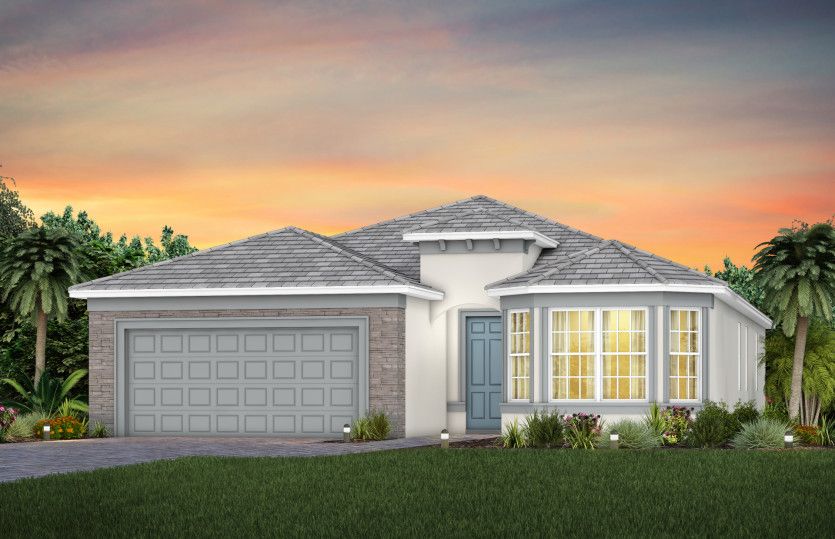 Exterior FM3 with optional stone