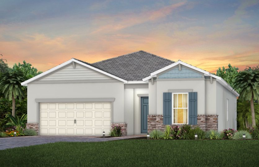 Exterior C2 with optional stone