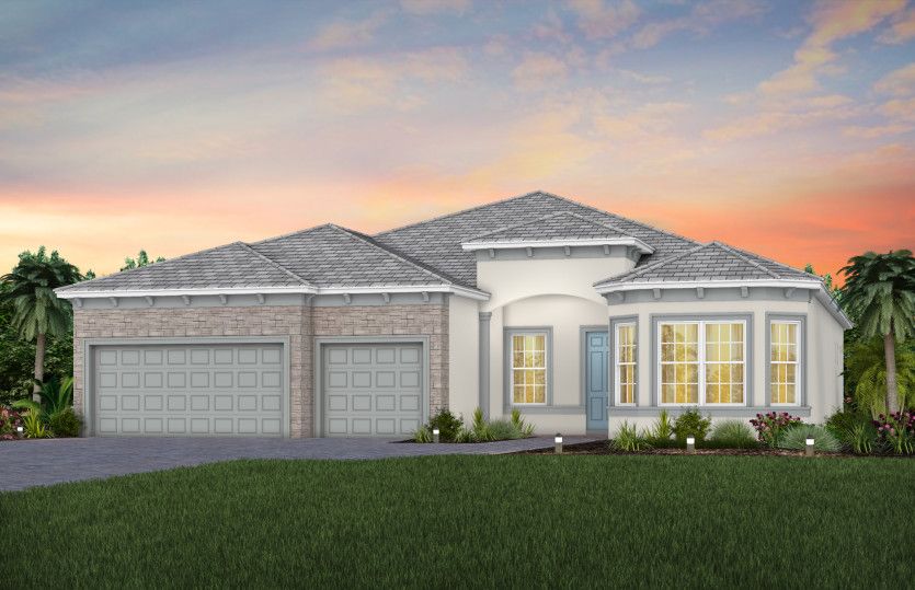 Exterior FM3 with optional stone