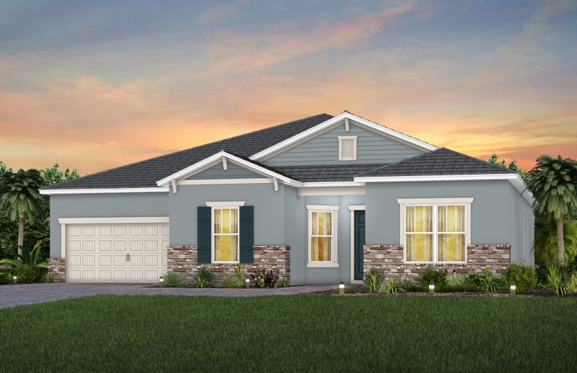 Exterior C2 with optional stone