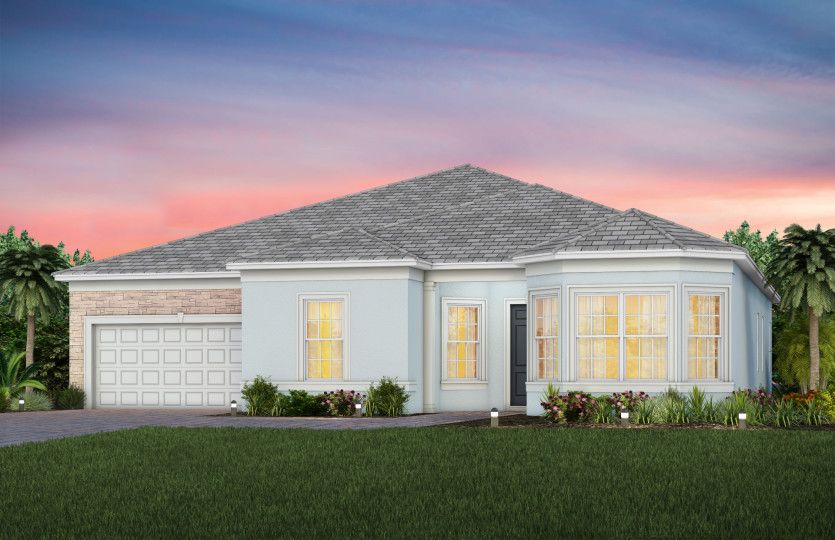 Exterior FM3 with optional stone
