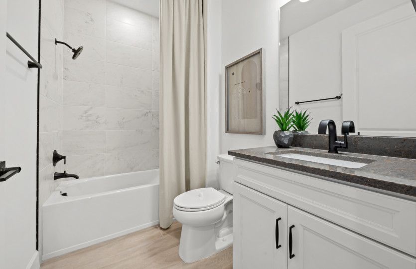Secondary bathroom