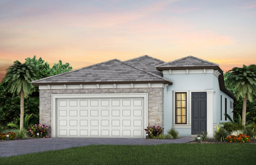 Exterior FM3 with stone detail