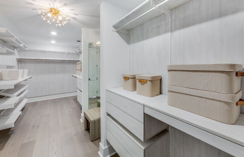 Main House Owner's Walk-in Closet with Ample Storage