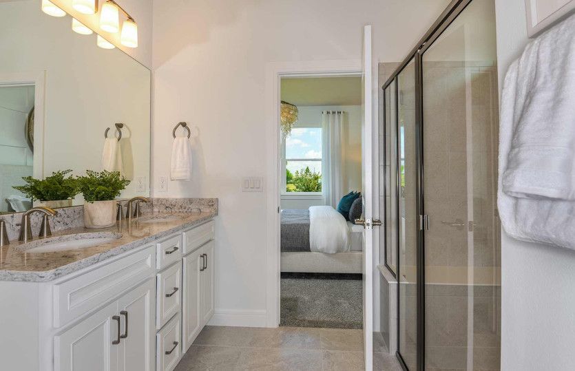 Luxury Owner's Bathroom with Walk-In Shower
