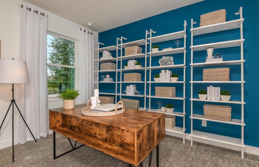 Bedroom 2 as a Home Office