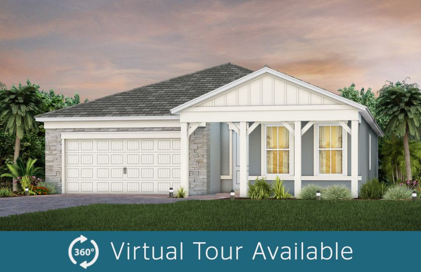 Prestige Plan at Harbor Isle in Vero Beach, FL by DiVosta Homes