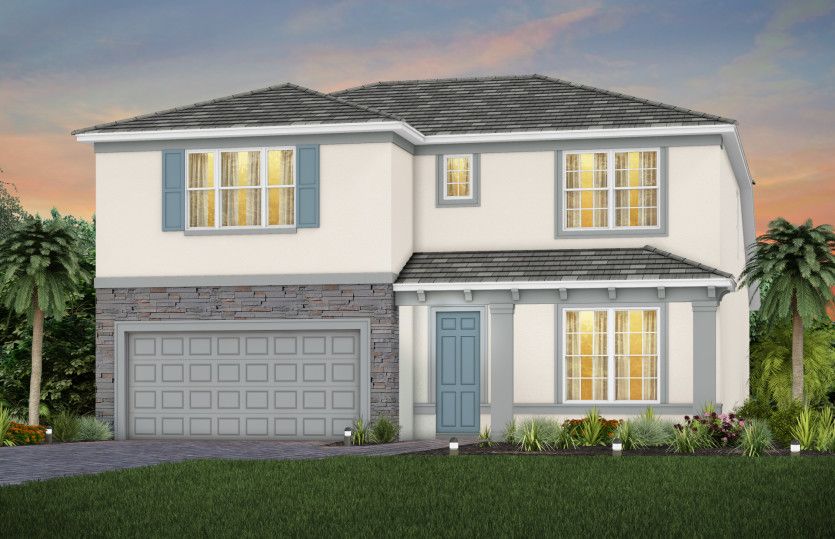 Whitestone Exterior FM2 with Stone