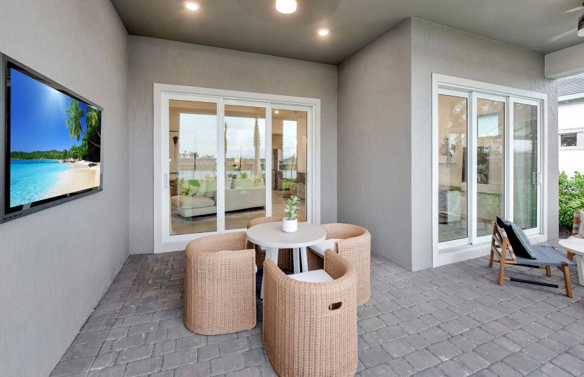 Optional Extended Covered Lanai