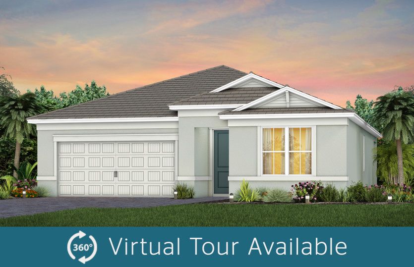 Cedar Plan at Harbor Isle in Vero Beach, FL by DiVosta Homes