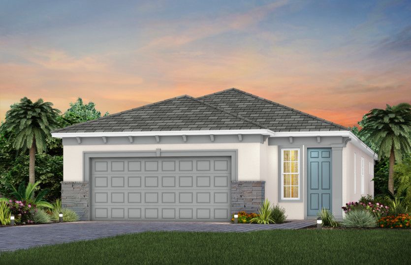Hallmark Exterior FM2 with Stone
