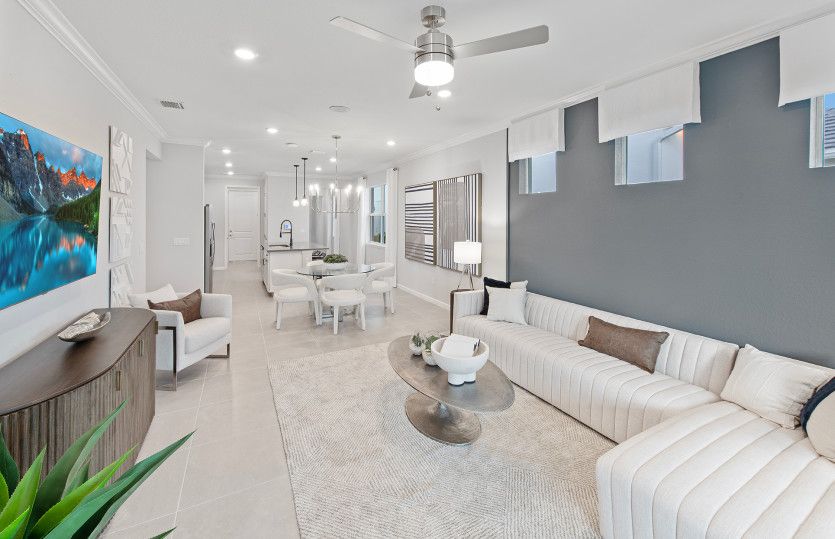 Open Concept Living Area