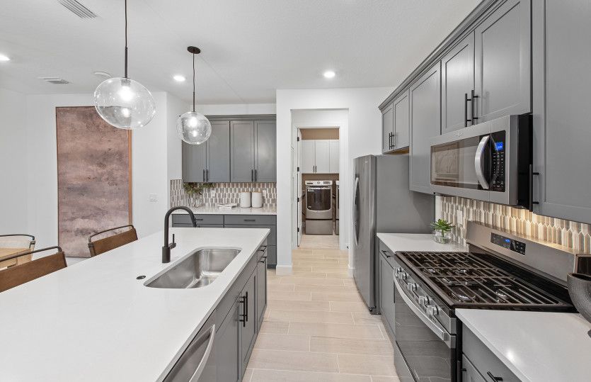 Kitchen with Stainless Steel Appliances