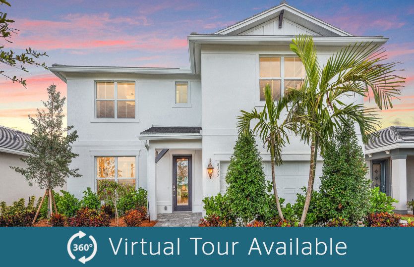 Whitestone Plan at Harbor Isle in Vero Beach, FL by DiVosta Homes