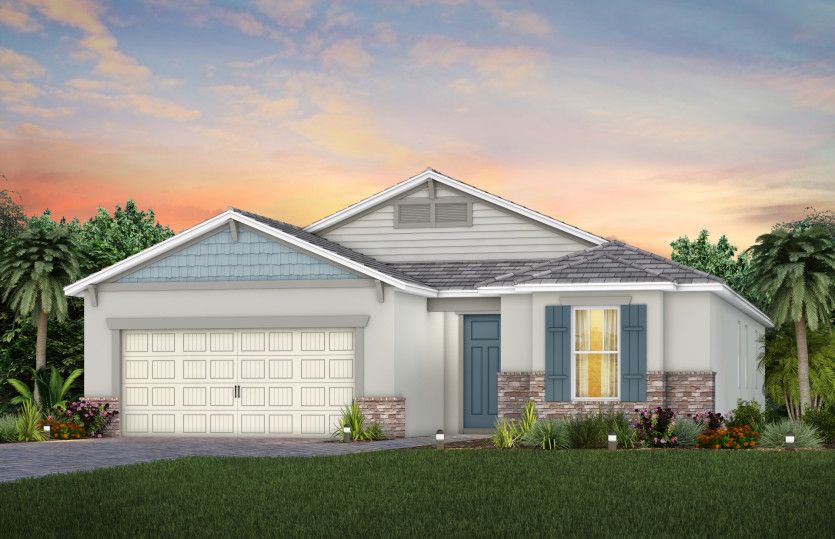Exterior C2 with optional stone detail
