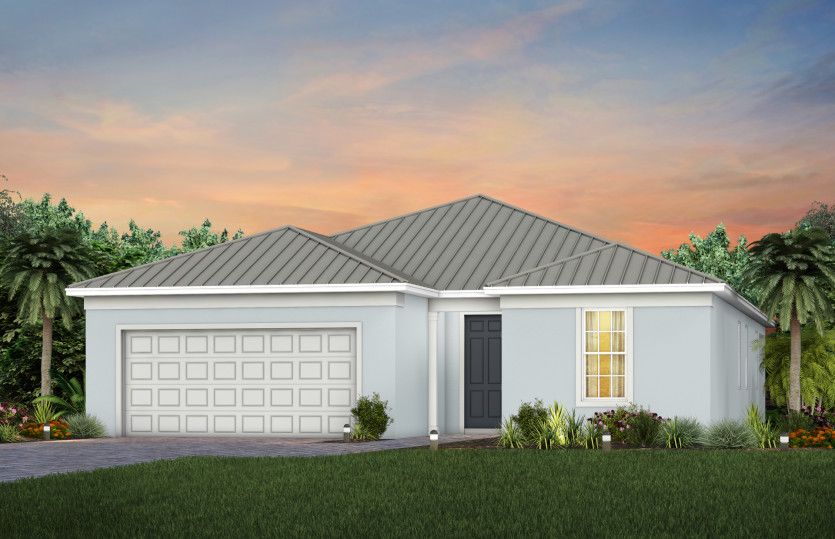 Exterior FM1 with metal roof option