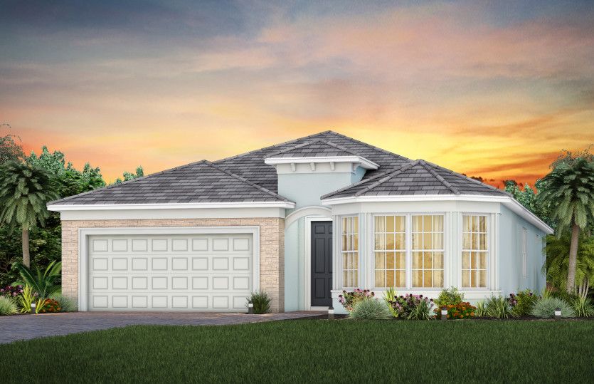 Exterior FM3 with optional stone detail