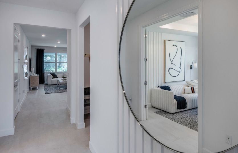 Entry and flex room