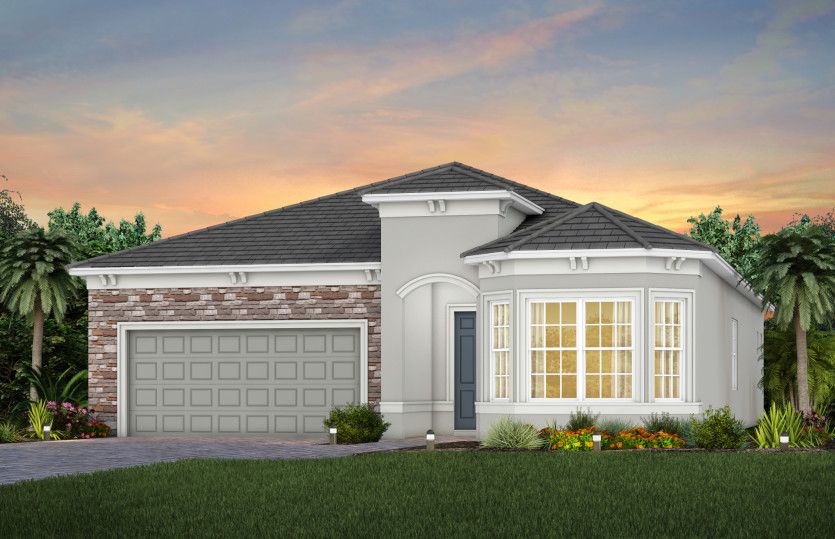 Exterior FM3 with optional stone detailing