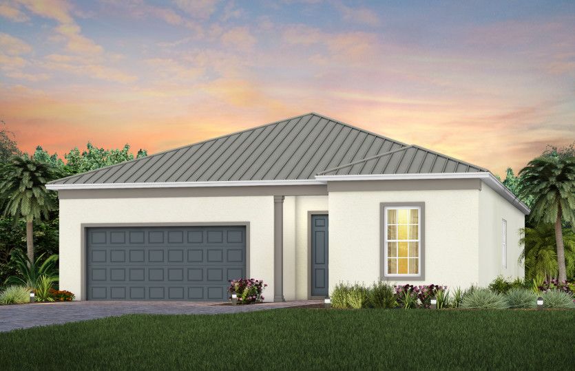 Exterior FM1 with metal roof option