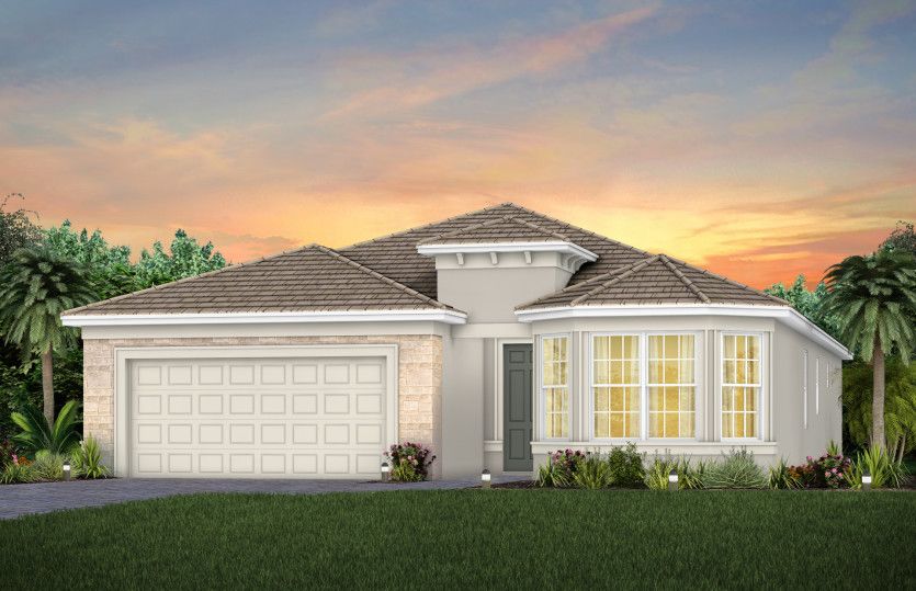 Exterior FM3 with stone