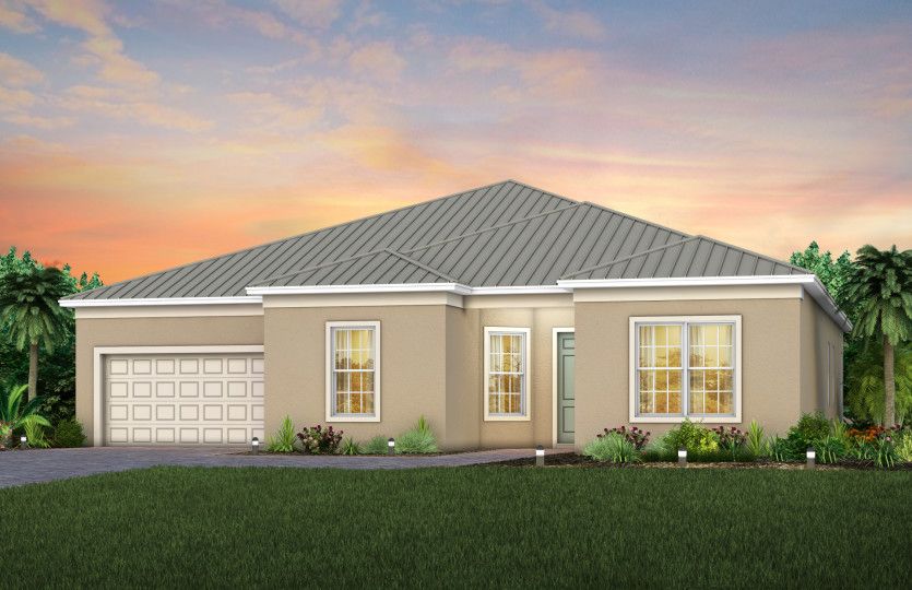 Exterior FM1 with metal roof option