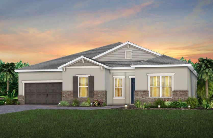 Exterior C2 with optional stone detailing