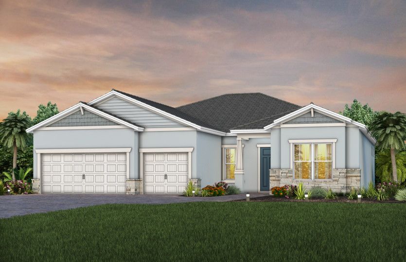 Exterior C2 with optional stone detailing