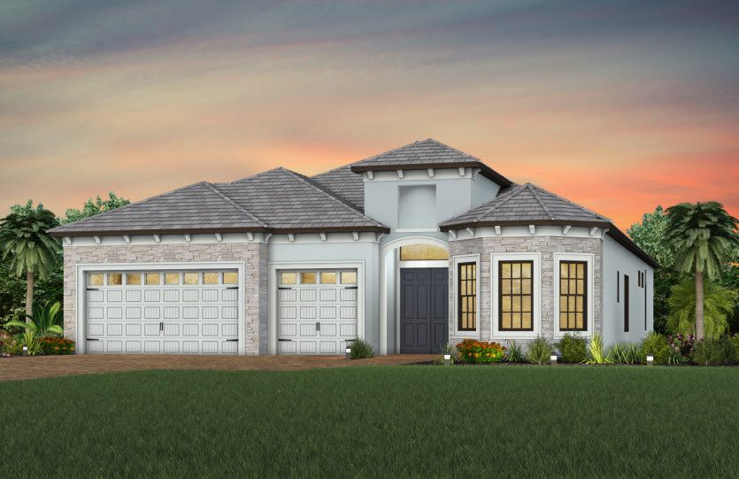 Exterior FM3 with stone detail